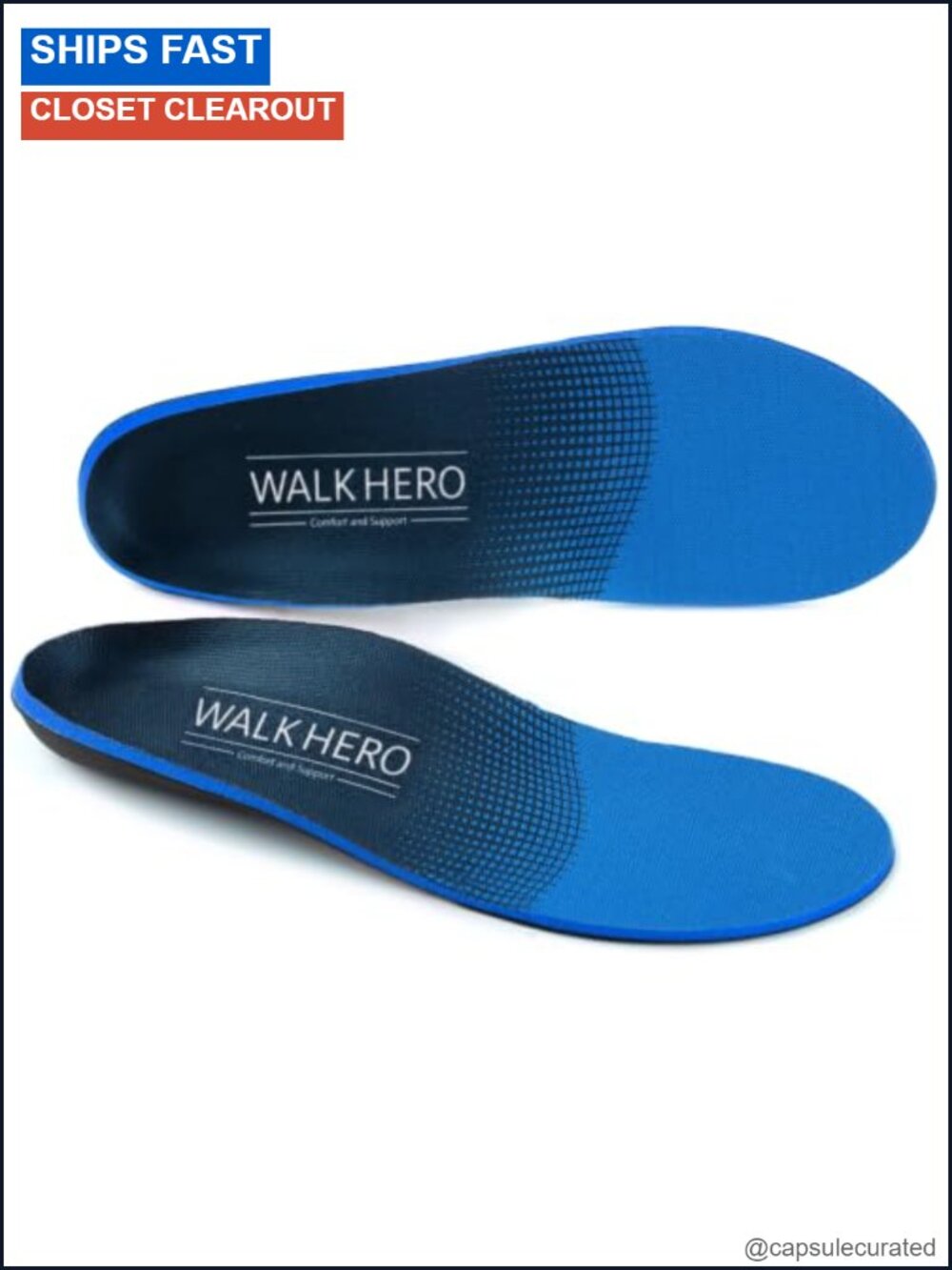 Arch Support Insoles Plantar Fasciitis Relief EVA Shoe Inserts